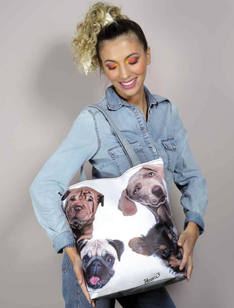 borsa cane - vendita tessile per la casa