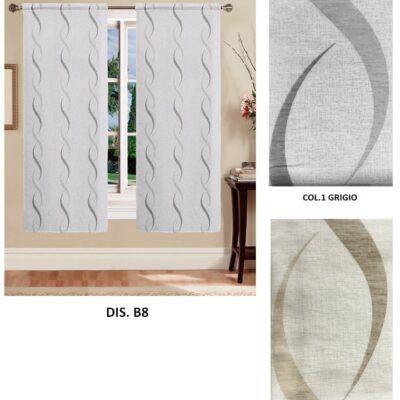 2 TENDE DEBORA DIS.8
CM.80X150  
COL. BEIGE