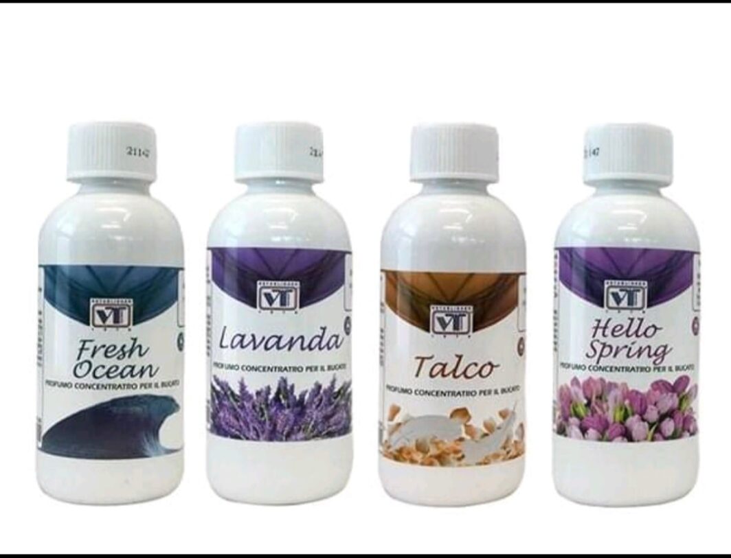 ESSENZA LAVATRICE 250 ML. TALCO - FRESH - HELLO - LAVANDA