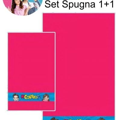 SET SPUGNA 1+1 "ME CONTRO TE"