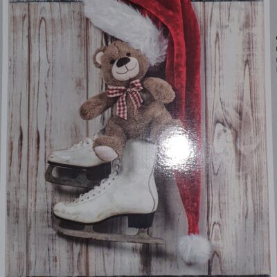 PLAID DIGITALE SHERPA 
"ROLLER BEAR"
MIS. 130X160 CM.