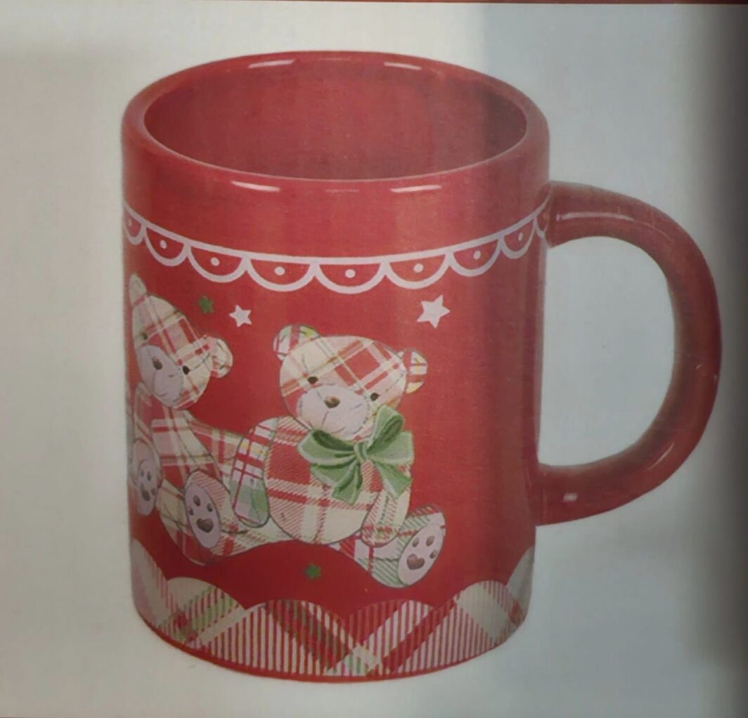 TAZZA IN CERAMICA DECORATIVA MUG "BEAR"