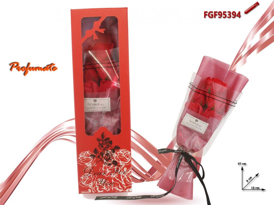 SCATOLA CON ROSE PROFUMATE
"SAN VALENTINO"