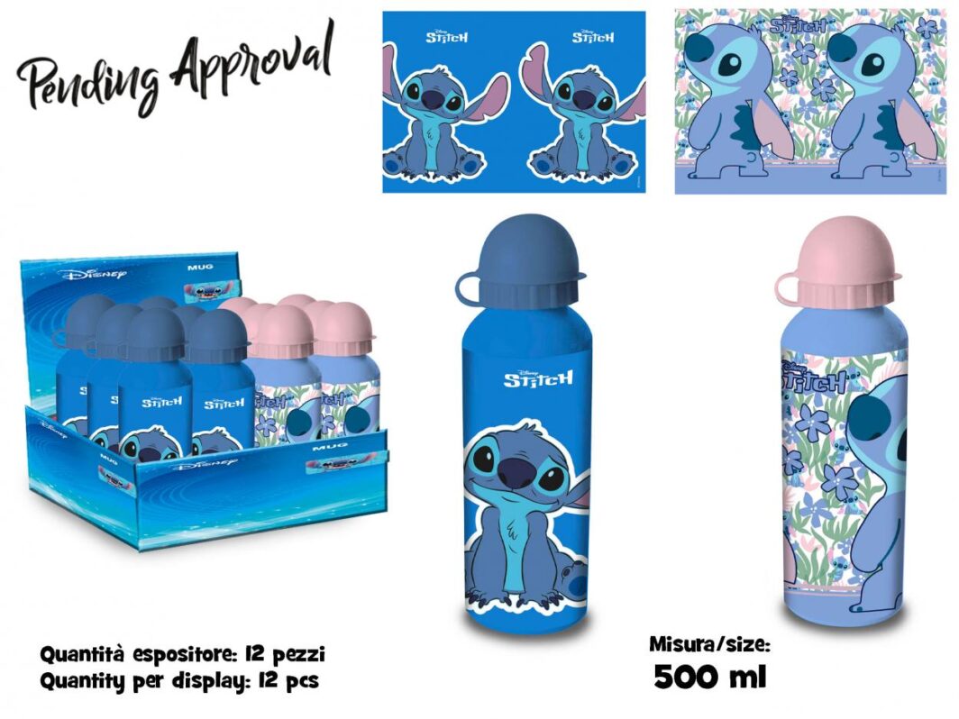 BORRACCIA ALLUMINIO 500ml STITCH
"KIDS"