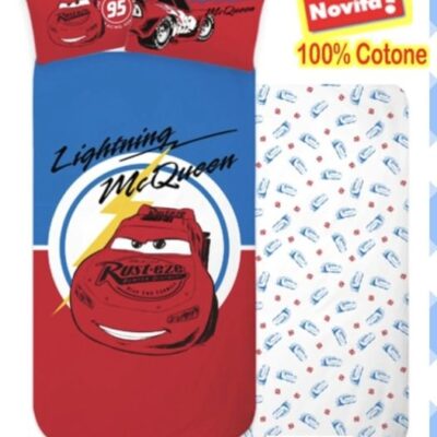 COMPLETO LENZUOLA LETTO 1P "CARS" DISNEY