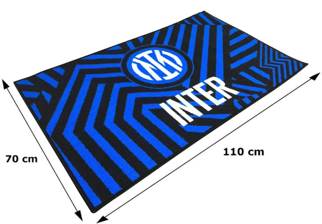 TAPPETO ANTISCIVOLO "INTER" FC
MIS. 70X110 CM.