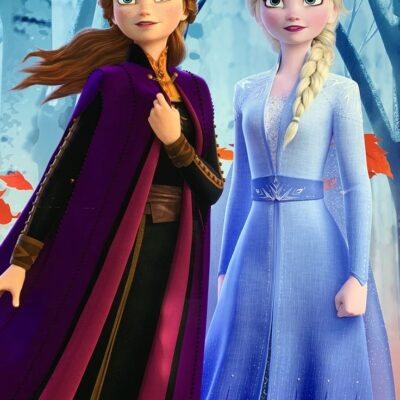 Coperta Plaid  FROZEN ELSA ANNA KRISTOFF OLAF