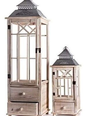 SET 2 LANTERNE "ADAMELLO"