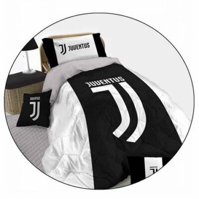 TRAPUNTA "JUVENTUS"  MICROFIBRA 1 P. Disegno ufficiale.