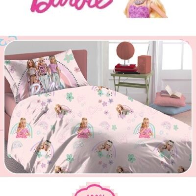 PARURE COPRIPIUMINO 1 P. "BARBIE"