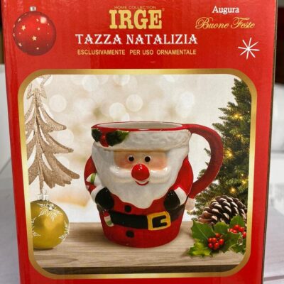 TAZZA + 1TOWEL NATALIZIA "IRGE" BABBO NATALE