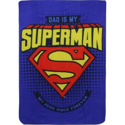 Coperta Plaid "SUPERMAN"