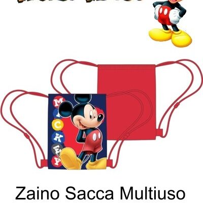 ZAINO SACCA multiuso "MICKEY MOUSE"