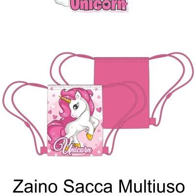 ZAINO SACCA multiuso "UNICORNO"