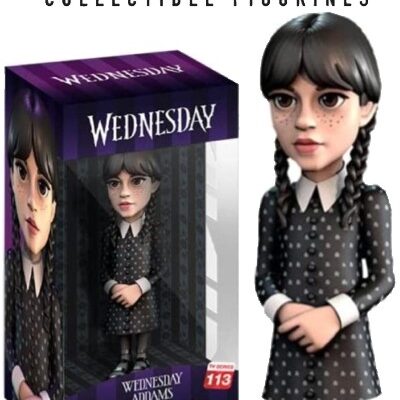 " MINIX " COLLECTIBLE FIGURINES

 WEDNESDAY MERCOLEDI' ADDAMS 1