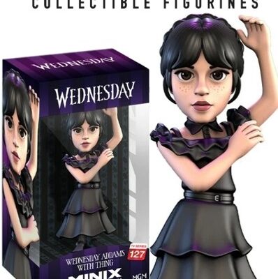" MINIX " COLLECTIBLE FIGURINES

WEDNESDAY MERCOLEDI' ADDAMS 3