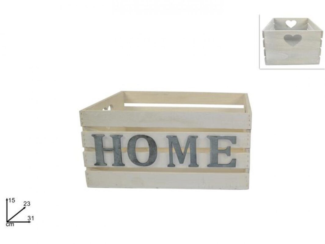 CASSETTA LEGNO" HOME"