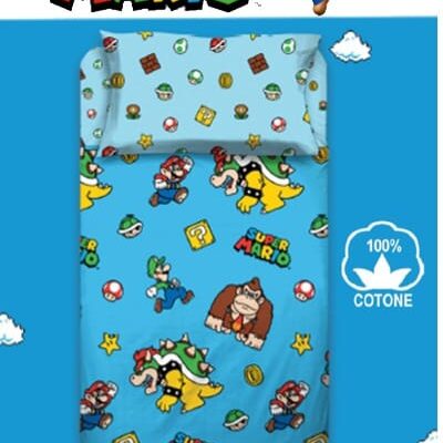 COMPLETO LETTO 1 P 
"SUPER MARIO "