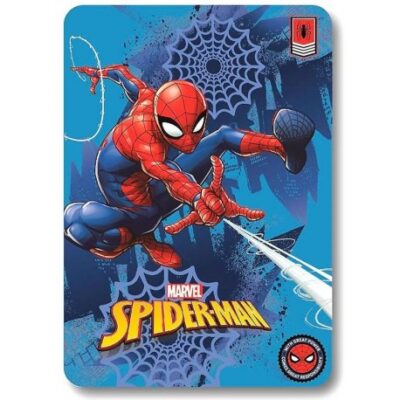 Coperta Plaid Morbida e Calda 100x140cm per Bambini Pile con stampa (SPIDERMAN)