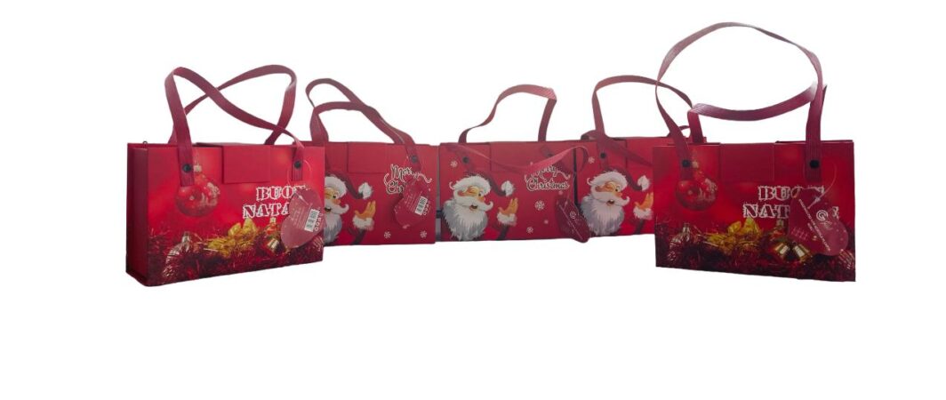 BORSETTA NATALIZIA + STROFINACCIO NOEL "GUCCI" IRGE contenente 1 strofinaccio.