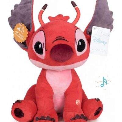 PELUCHE STITCH CM. 60  SEDUTO CON SUONO”KIDS” “DISNEY” ” GIOCATTOLI”