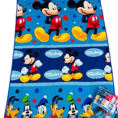 Trapuntino Copriletto Estivo Disney Mickey Mouse Letto Singolo In Stampa Digitale