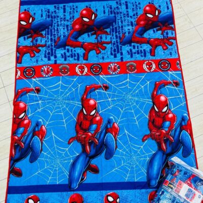 Trapuntino Copriletto Estivo Disney "SPIDERMAN" Letto Singolo In Stampa Digitale