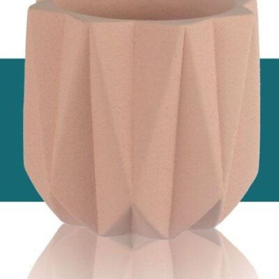 VASO CEMENTO ROSA