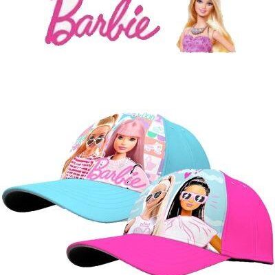 CAPPELLO "BARBIE" in morbida tela con visiera