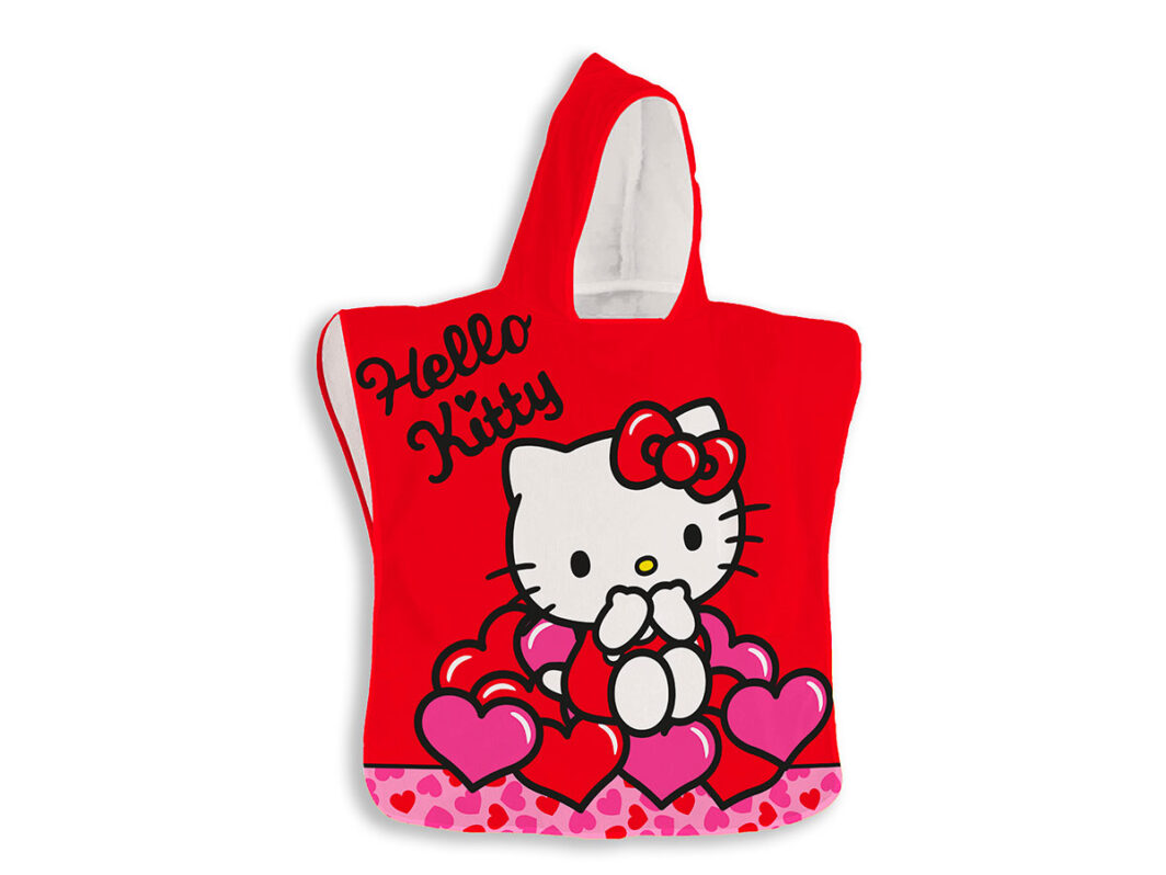 PONCHO "HELLO KITTY"