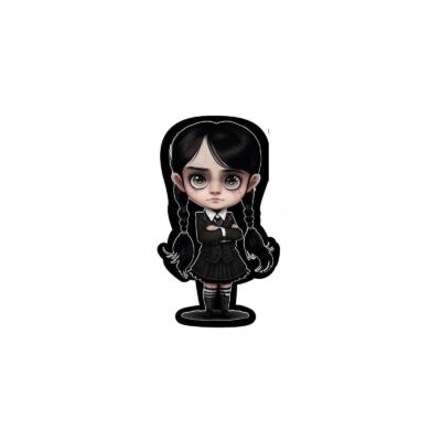 Cuscino Decorativo Letto Cameretta Bambino Bambina Mercoledi' Cuscino Sagomato 3D