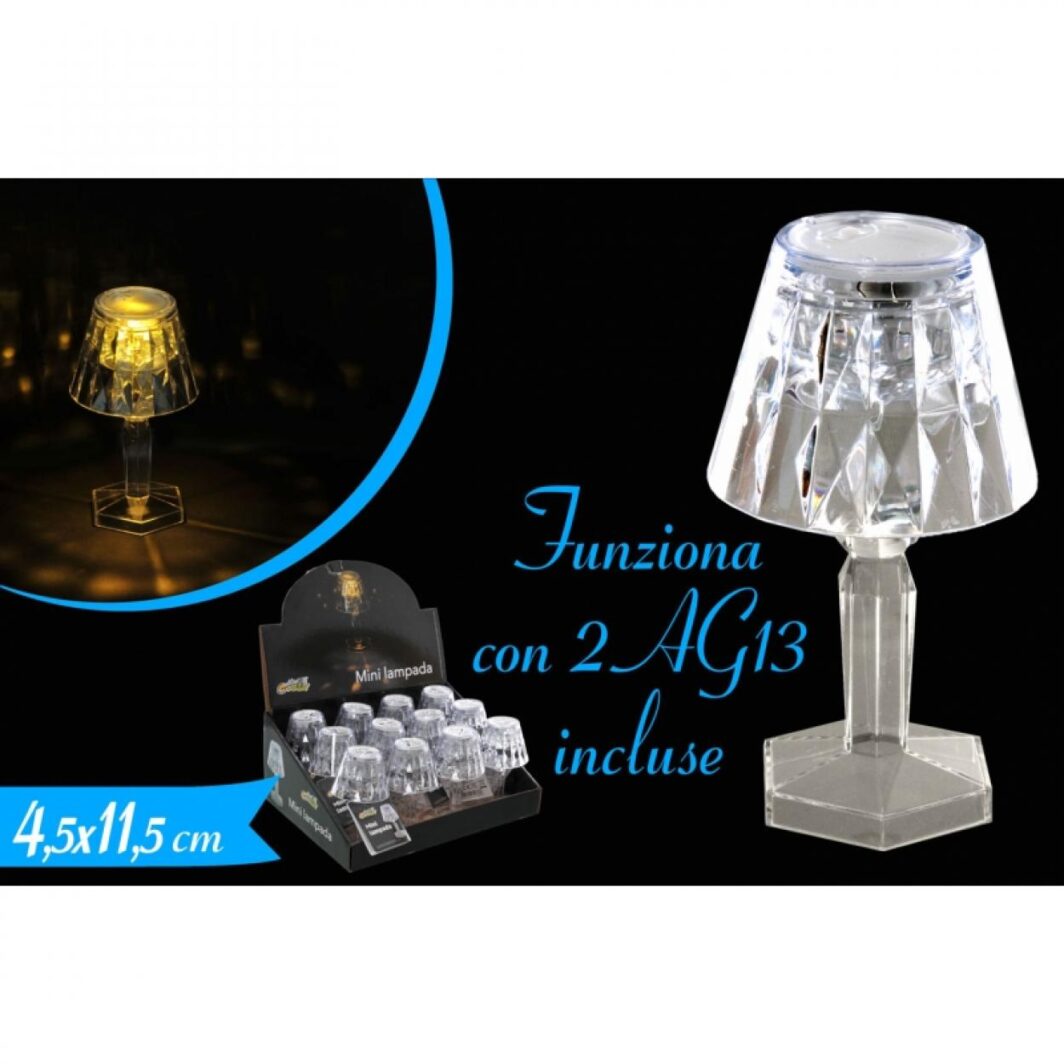 LAMPADA LED CRISTAL