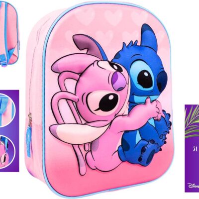 Zaino di Scuola di Stitch, bAMBINA Borsa  Kids, Multicolore, Standard