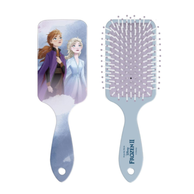 SPAZZOLA DELUXE  PIATTA PER CAPELLI FROZEN II DISNEY ELSA 22 CM