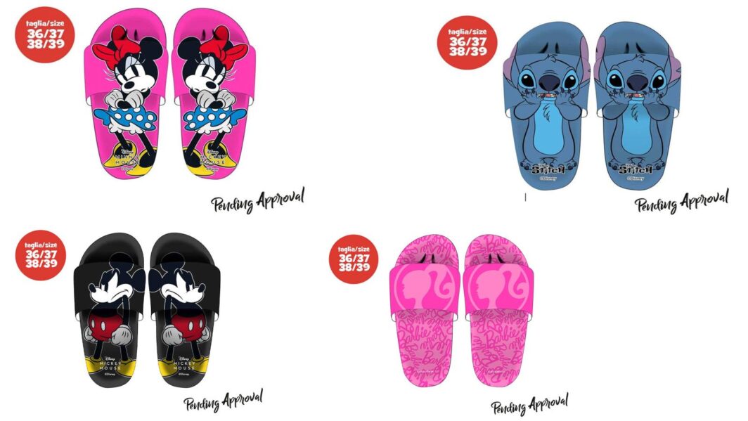 Pantofola Slide Disney da Piscina e mare