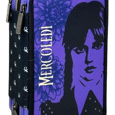 Astuccio triplo Seven
"MERCOLEDI WEDNESDAY ADDAMS"