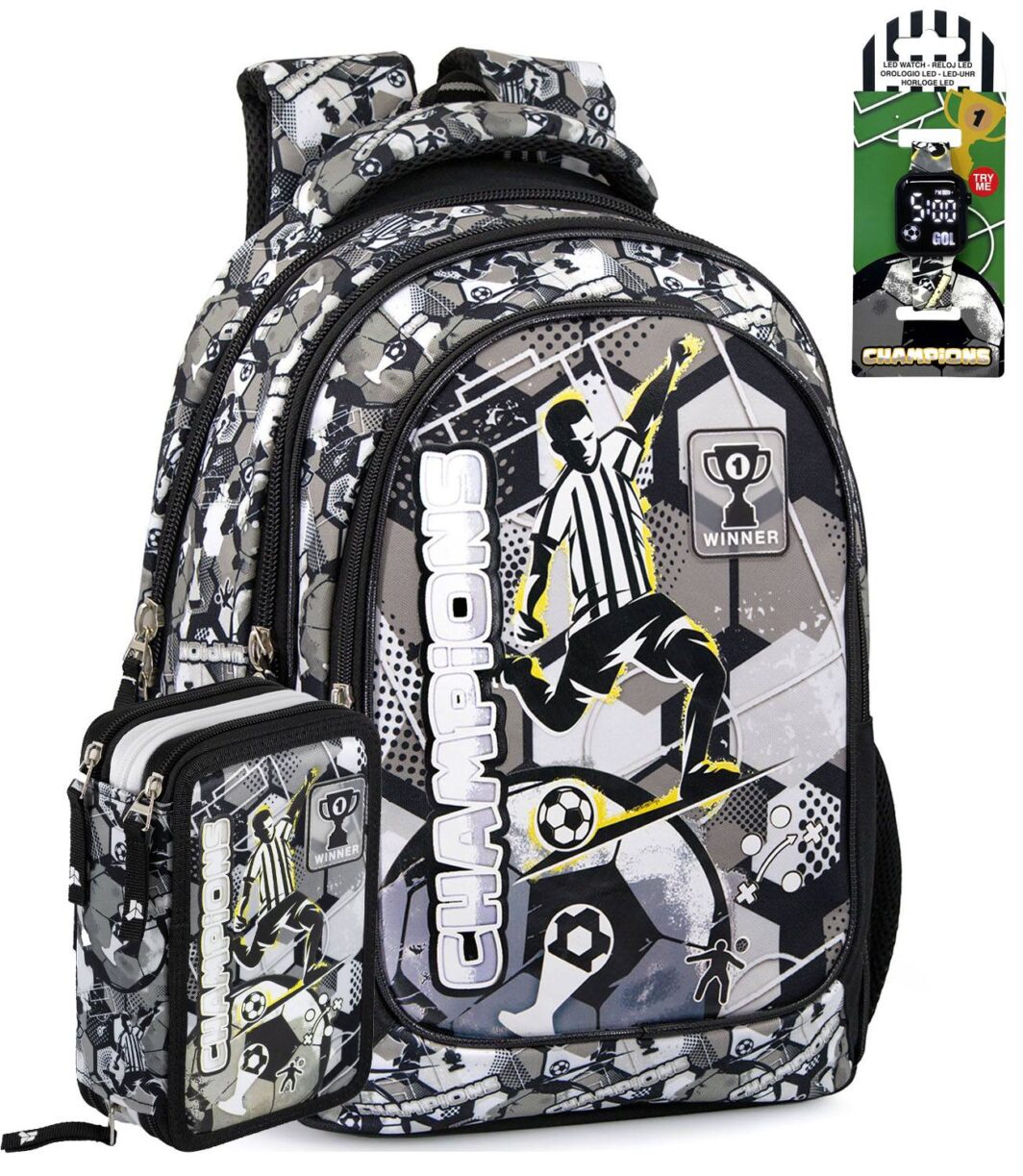 SCHOOLPACK "JULIAN ROSS" 
CHAMPIONS BIANCONERO