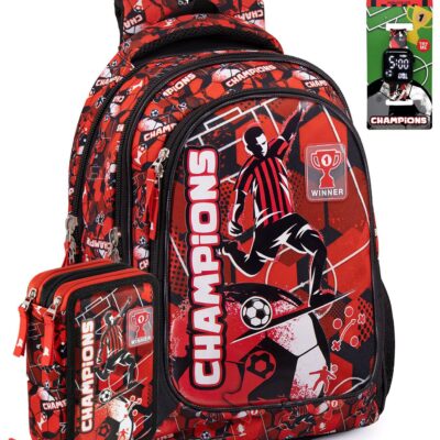 SCHOOLPACK "JULIAN ROSS"
CHAMPIONS ROSSONERO