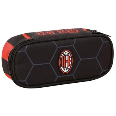 Seven Milan - Astuccio Bustina Round Plus per la scuola o il tempo libero, 23x10x5,5cm