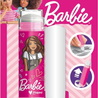 Maped - Penna da cancellare BARBIE con gomma di ricarica – con motivo BARBIE stampato alla moda