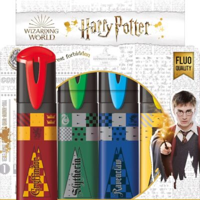 Maped Prodotti per Ufficio, Evidenziatore HARRY POTTER Multicolore, 4 unità (Confezione da 1)