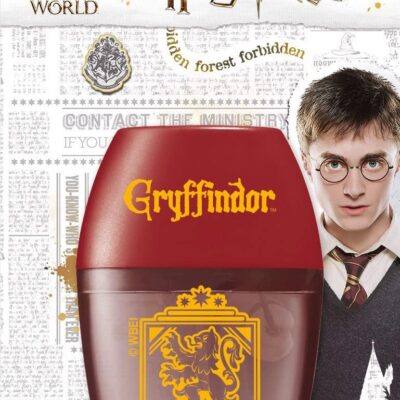 Maped – Temperamatite Harry Potter con serbatoio e 1 foro per bambini – Ergonomico e design – License Harry Potter ufficiale – Gryfondoro – Confezione...