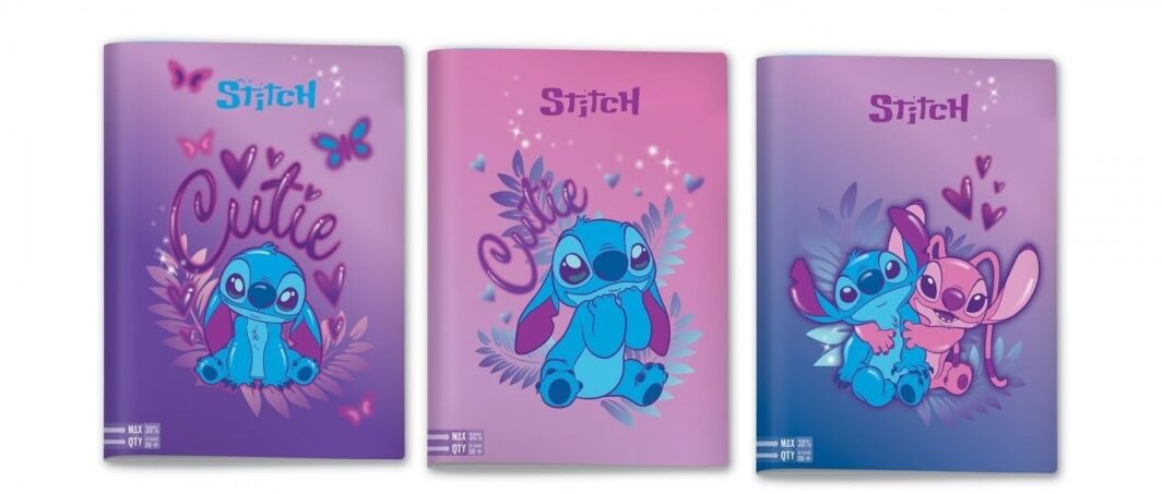 Quaderni lilo & Stitch a quadretti 5M  -
COLORI ASSORTITI
