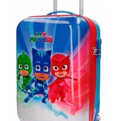 Valigia trolley da viaggio BLU ABS Cm. 50 PJMasks