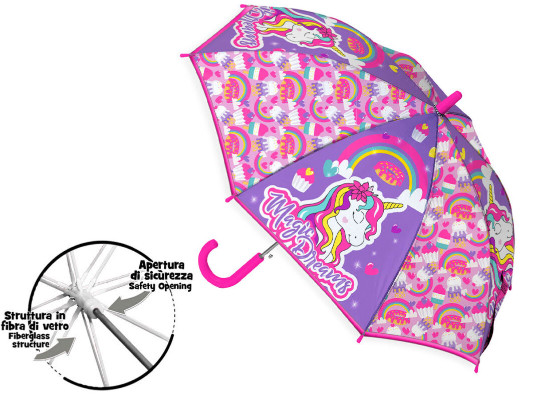OMBRELLO UNICORNO POE