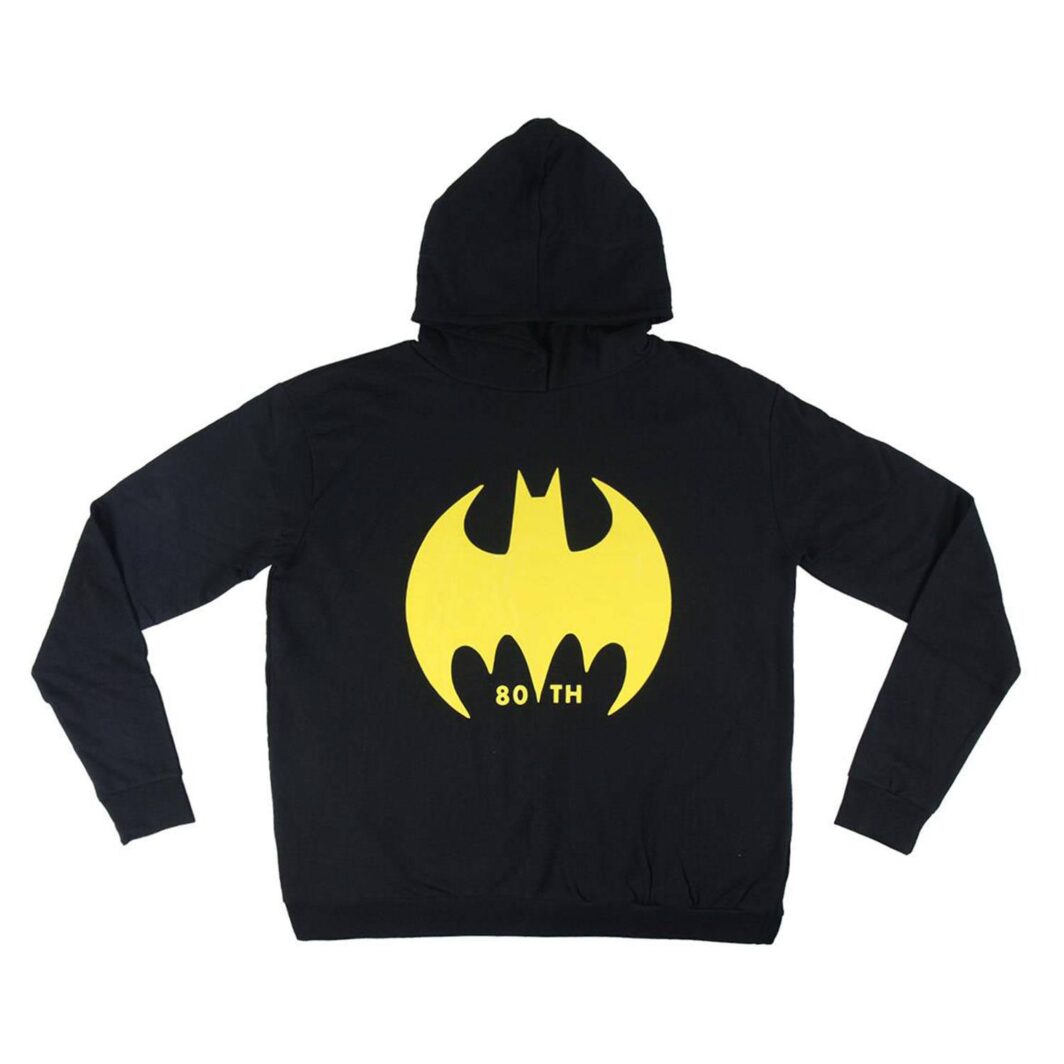 Batman Bats in Logo Felpa con Cappuccio