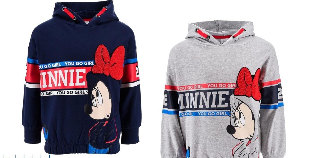 FELPA CON CAPPUCCIO MINNIE