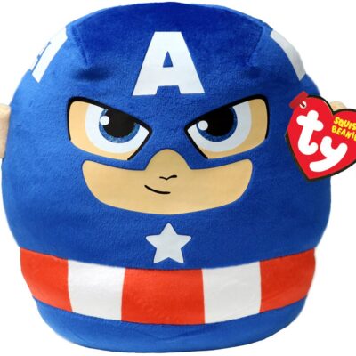 PELUCHE TY CAPTAIN AMERICA SQUISH