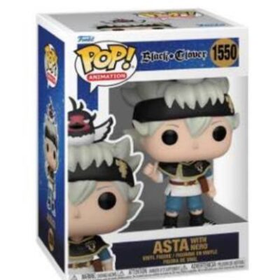 FUNKO POP ANIMATION - BLACK COVER ASTA WITH NERO