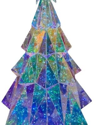ALBERO PVC CON LUCE LED H. 55 CM